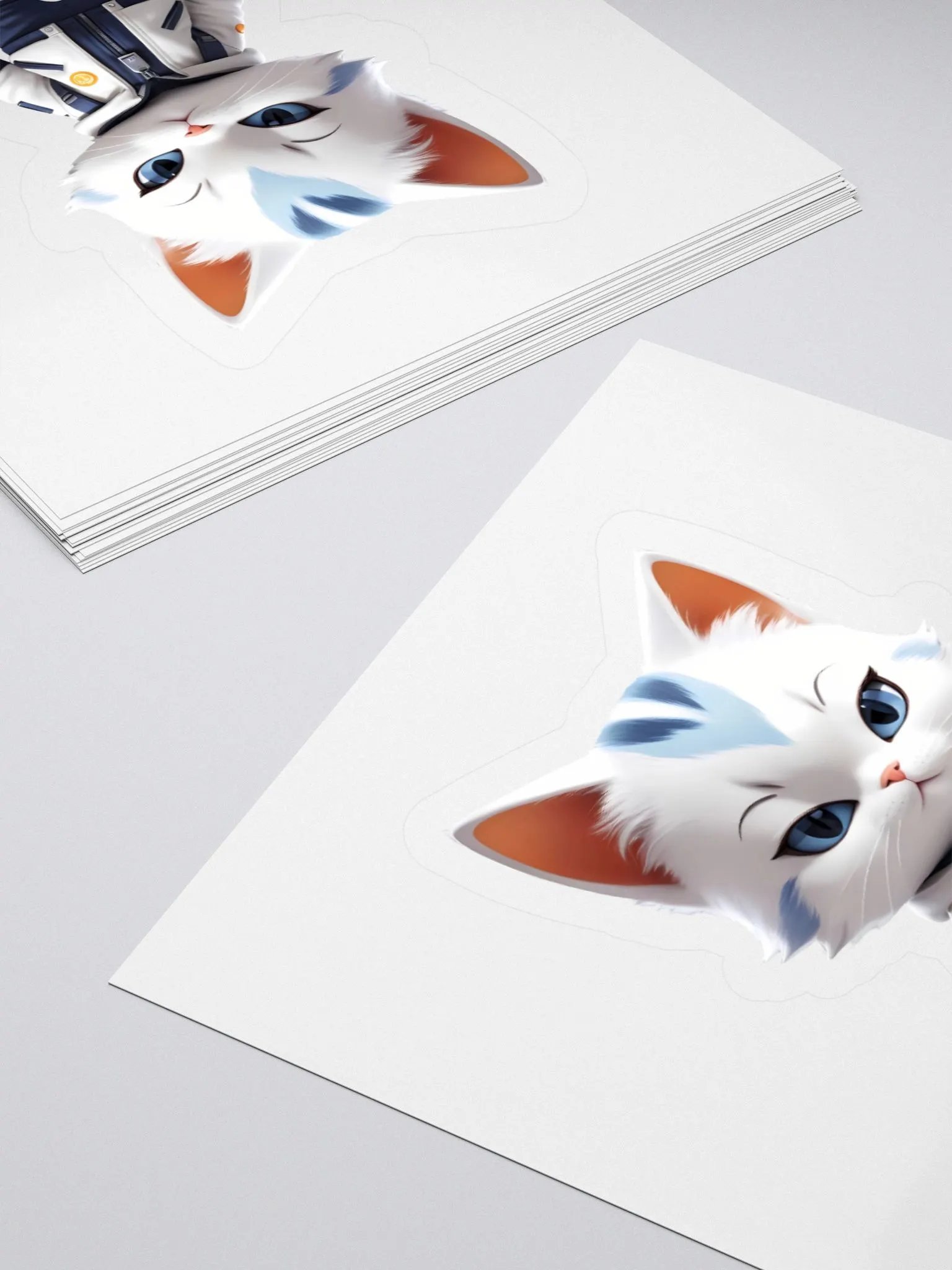 Cool and Adorable Cat kiss-cut Sticker product image (6)