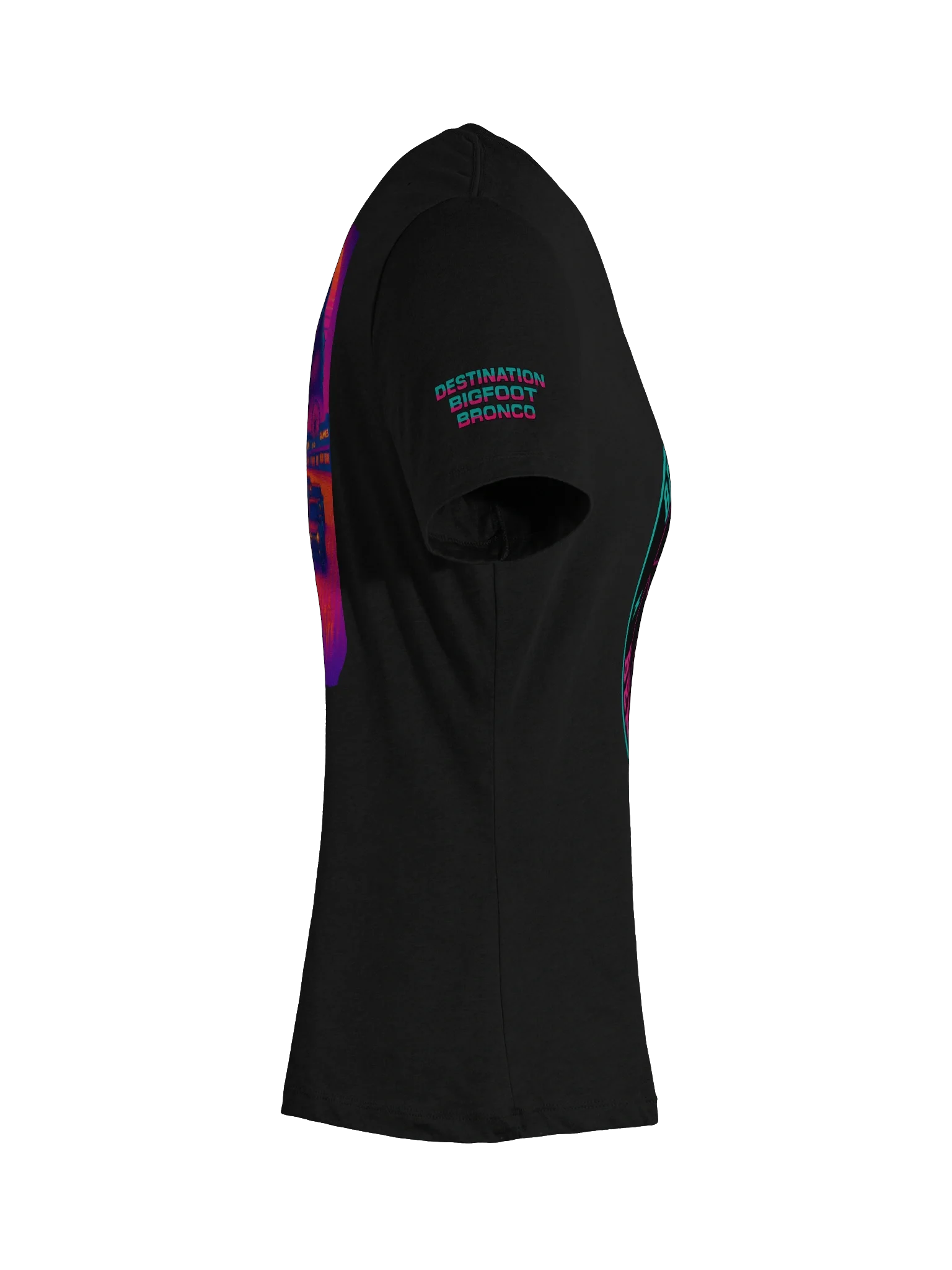 2025 Bronco Beach Bash Ocean City / Destination Bigfoot Bronco Collab | Women's Relaxed V-Neck T-Shirt (Multiple Color Options) product image (93)