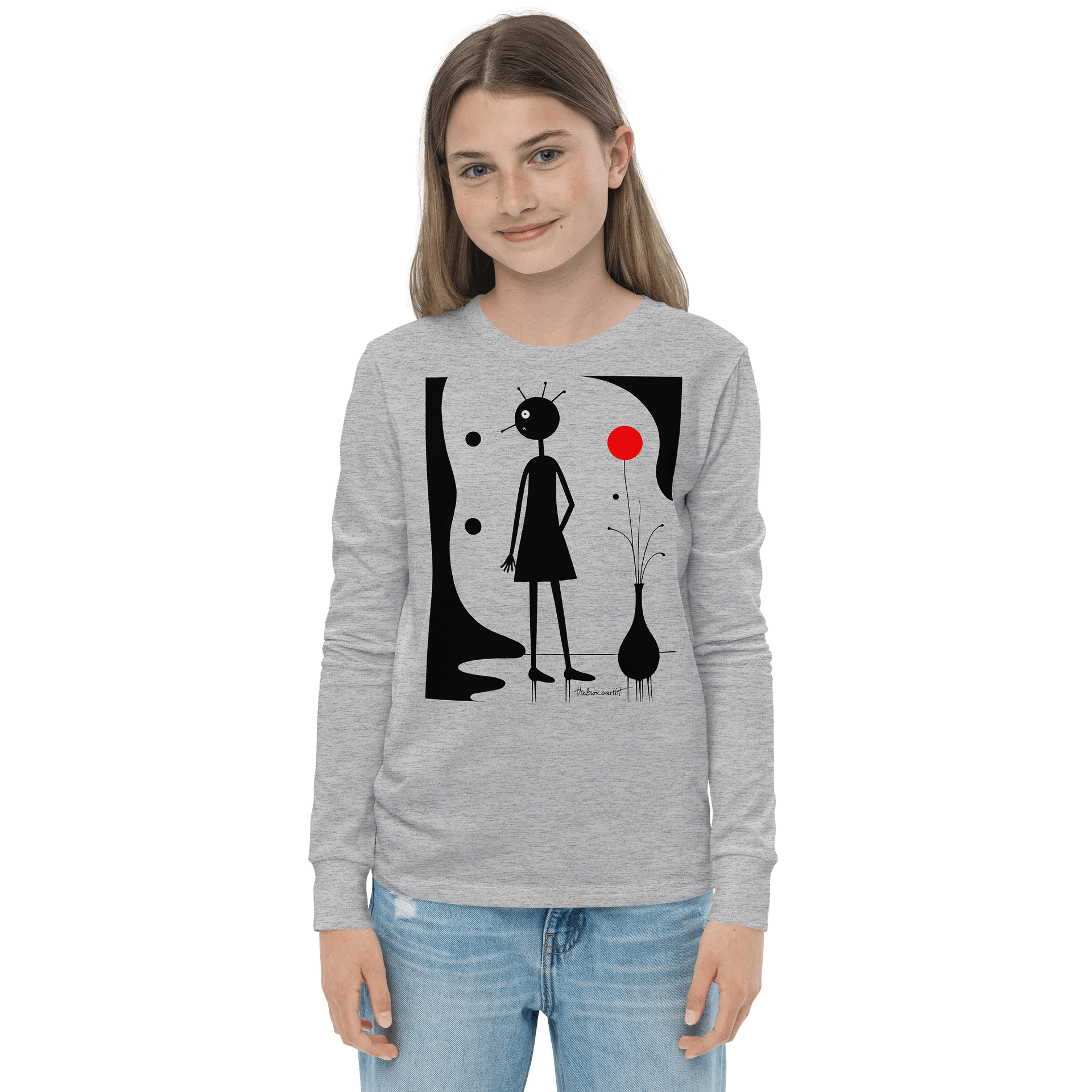 Bella+Canvas Youth Long Sleeve T-Shirt product image (1)