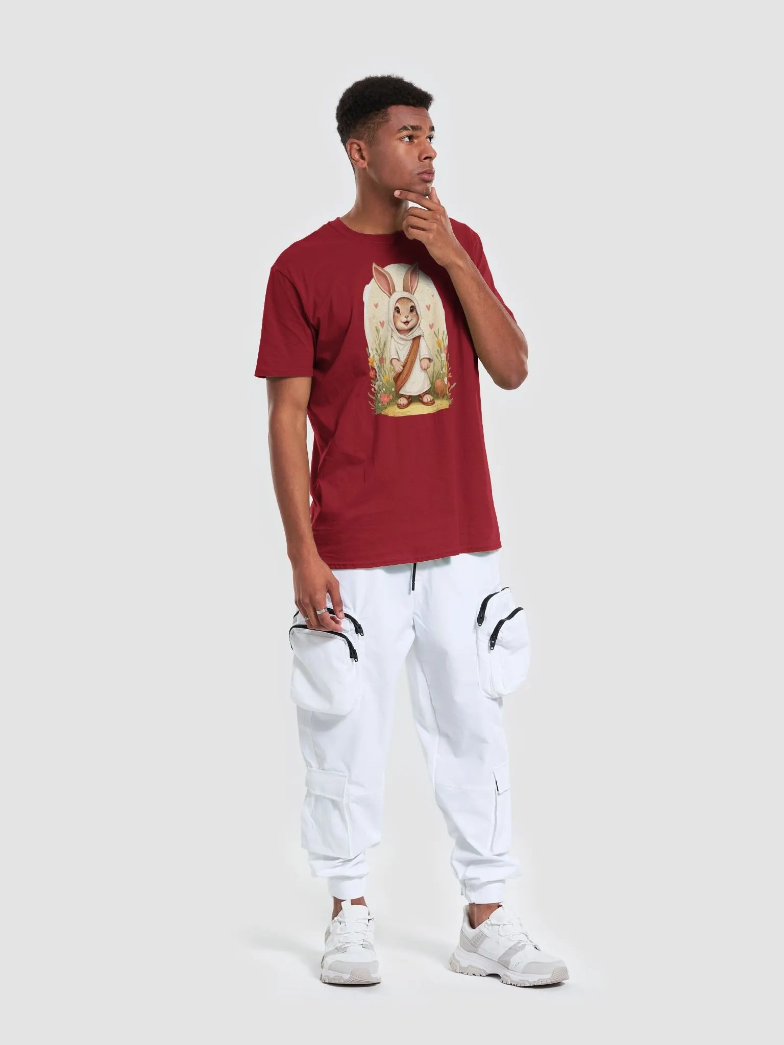 Easter Bunny Jesus Robe T-Shirt product image (33)