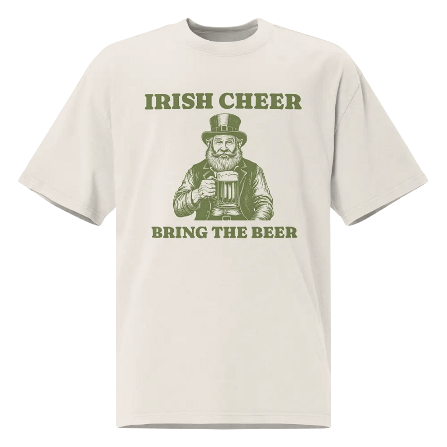 Irish Cheer Oversized Faded T-Shirt product image (3)