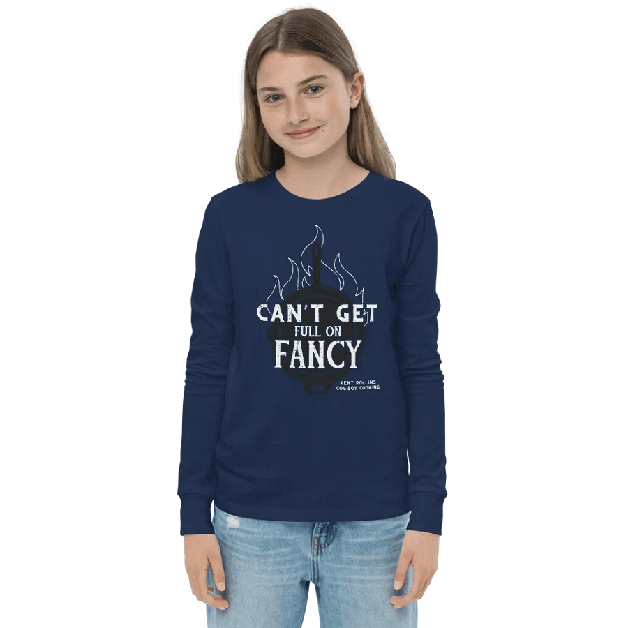 Can't Get Full on Fancy Long Sleeve Kids product image (1)