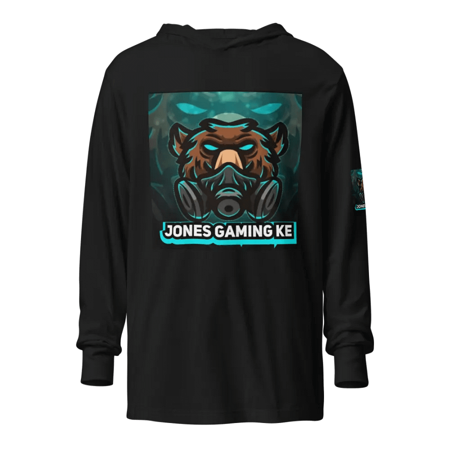 Bella+Canvas Unisex Hooded Long Sleeve Tee product image (1)