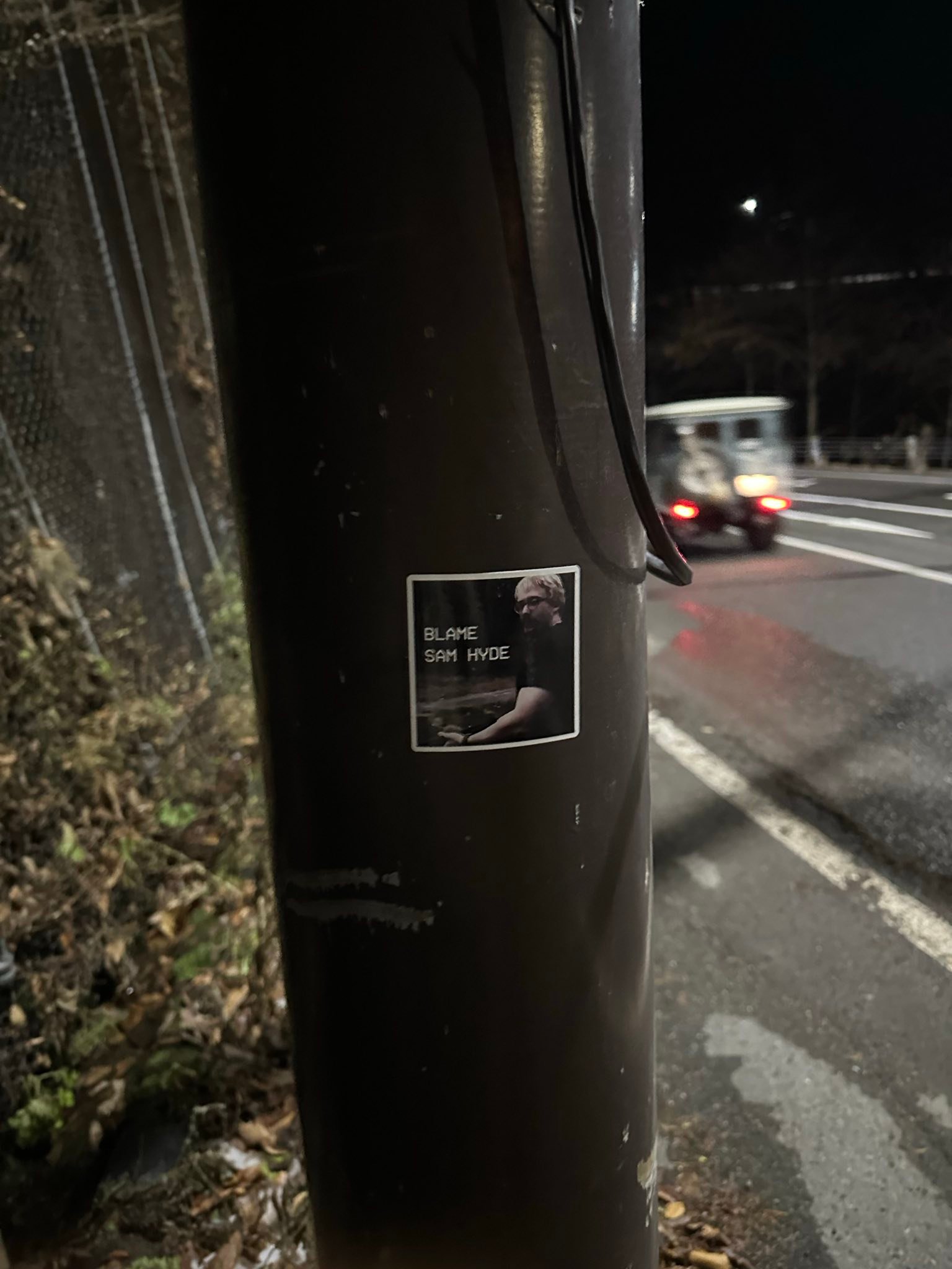 BLAME SAM HYDE STICKER product image (3)