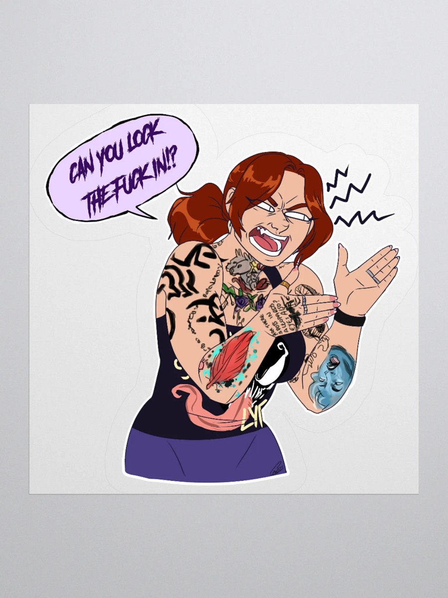 Lock in! - Sticker product image (2)