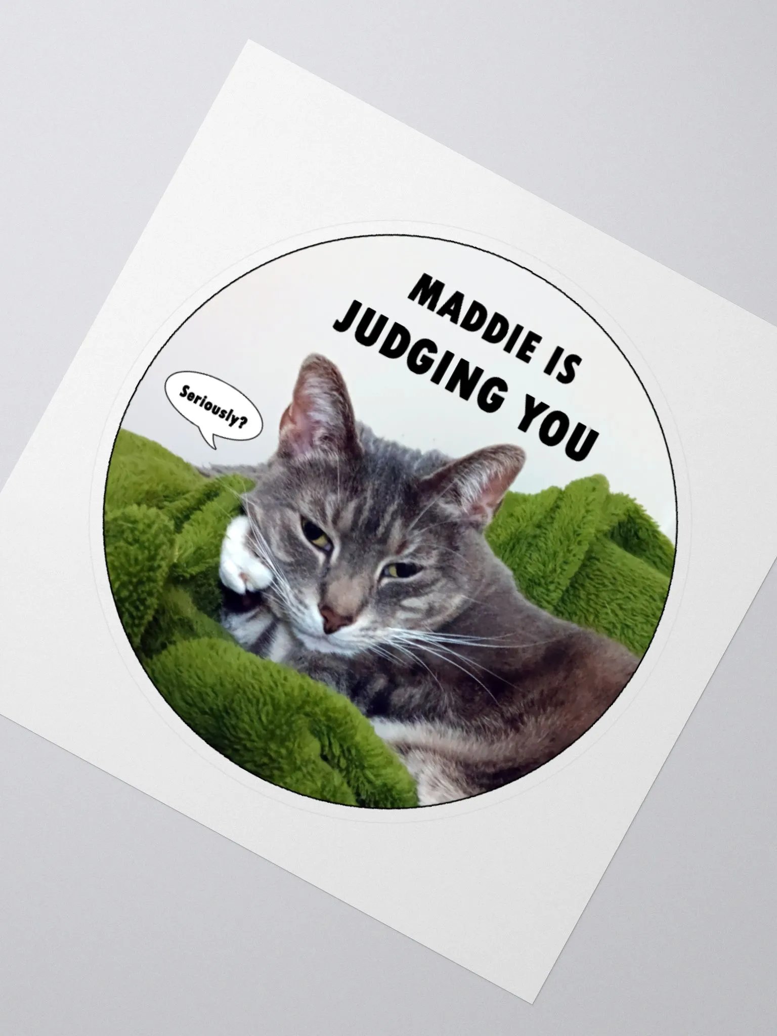 Judgy Maddie Sticker product image (2)
