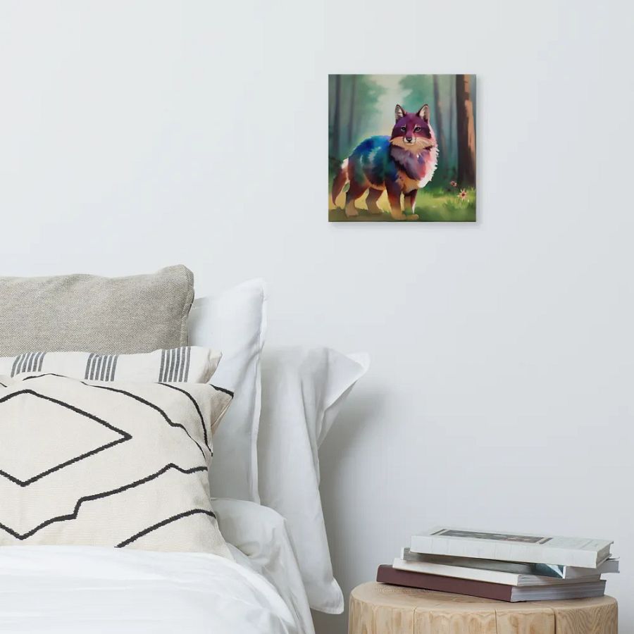 Cute Fox Digital Painting - v4 product image (9)