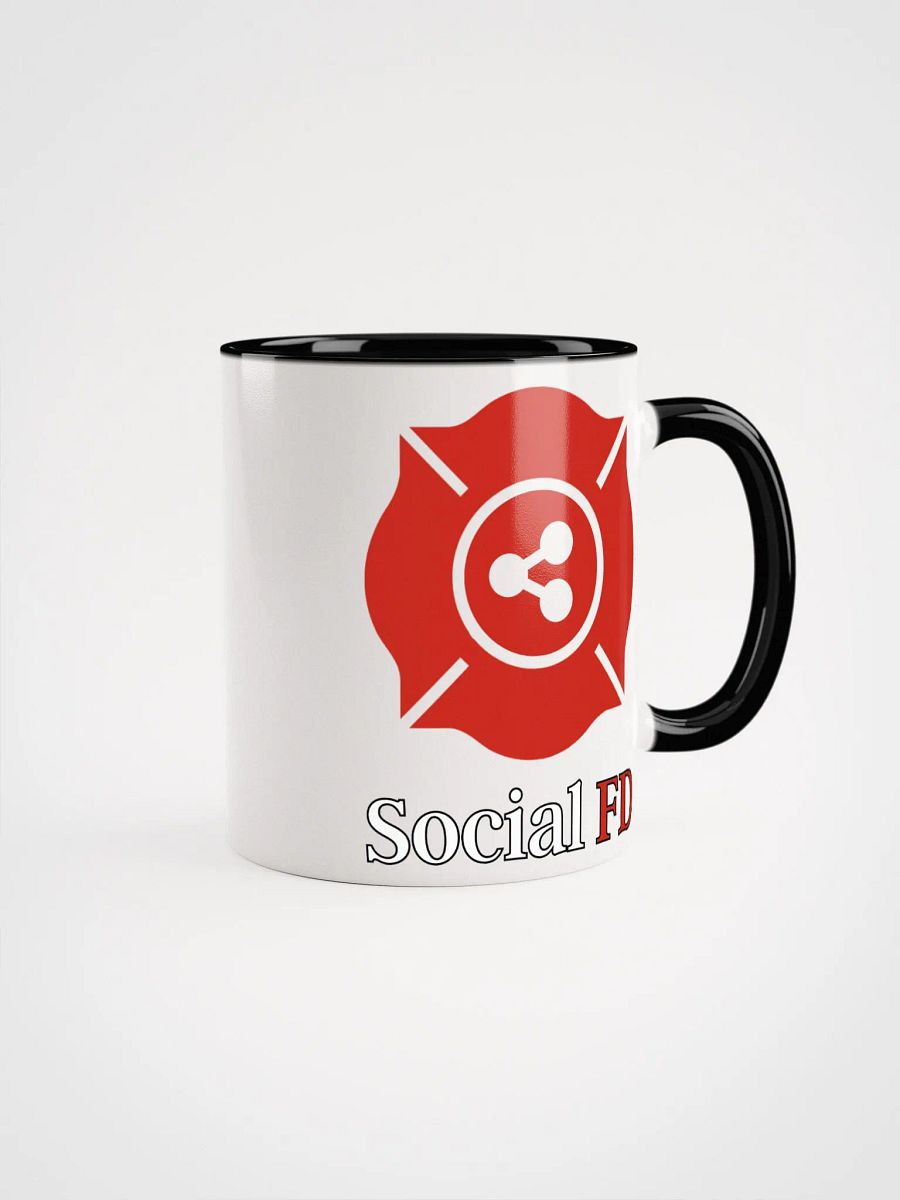 Social FD Smoke Detector Ceramic Mug product image (3)