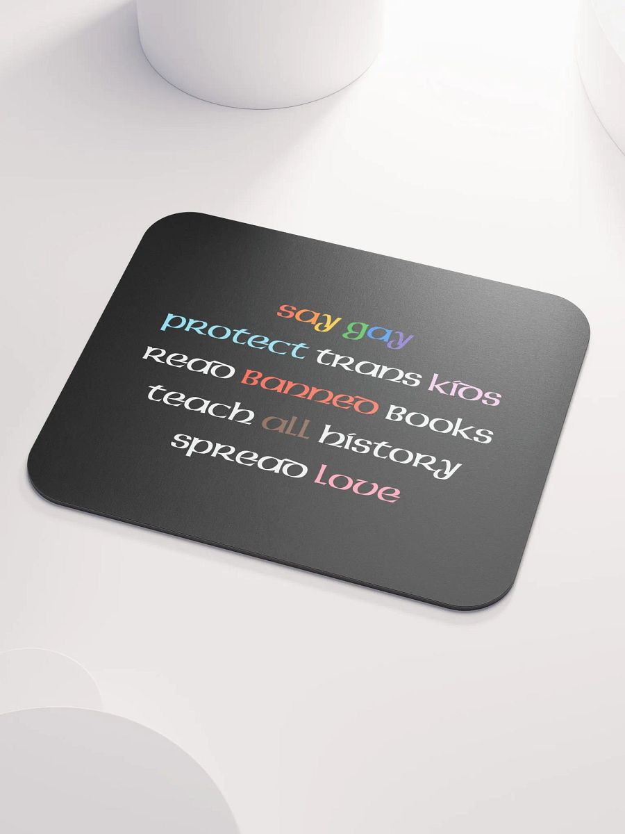 Say Gay Mousepad product image (3)