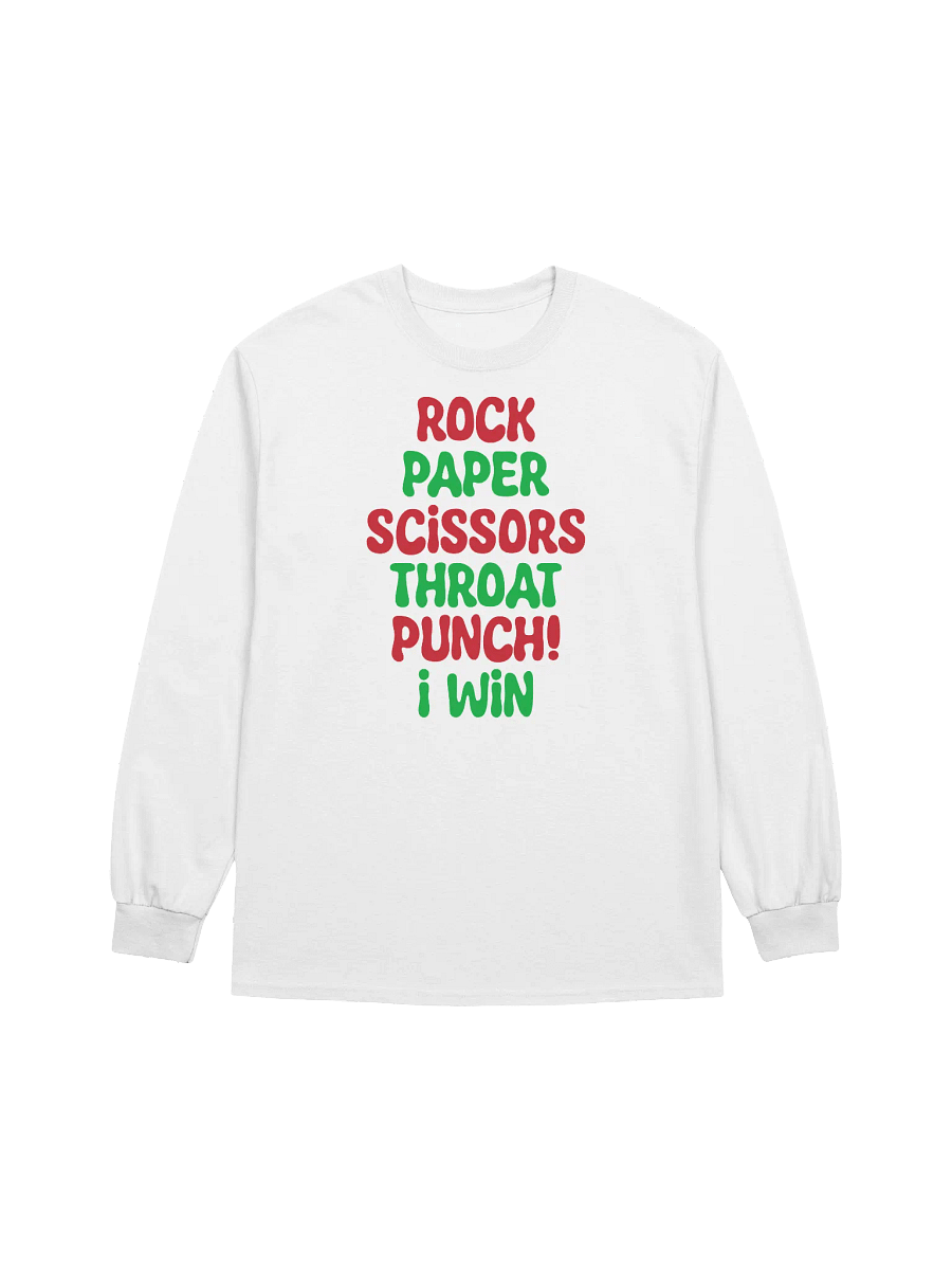 Throat Punch! Long Sleeve Tee product image (1)
