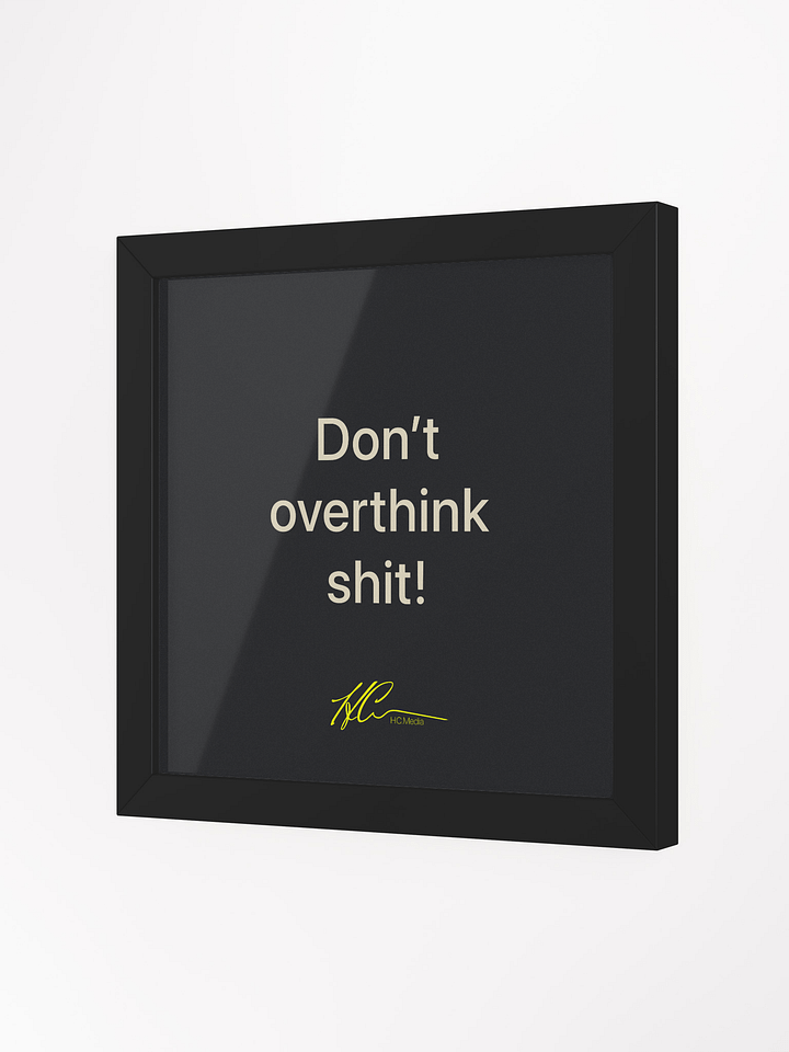First Principles P1 - Framed Poster product image (2)
