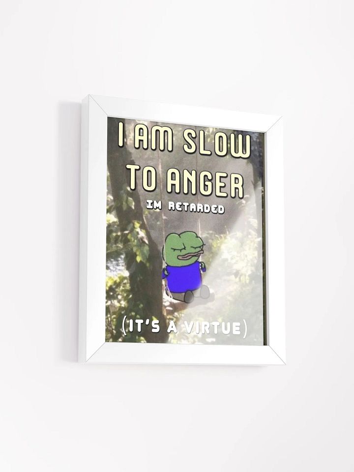 Im Retarded Poster (Framed) product image (1)
