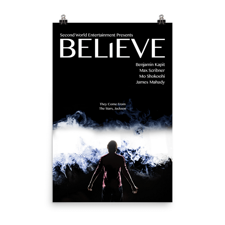 BELiEVE Poster product image (2)
