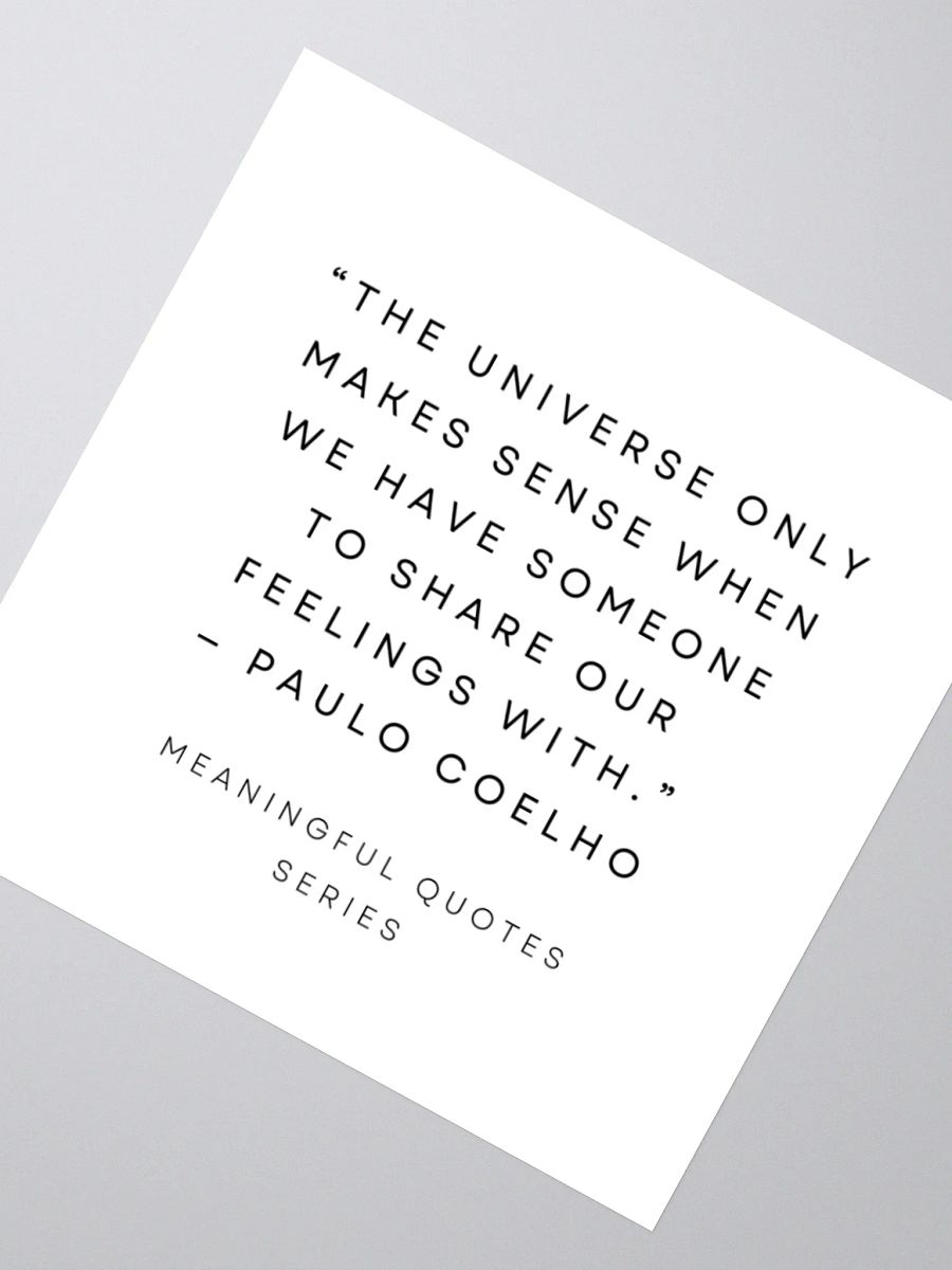 Soulful Quotes Kiss Cut Stickers product image (3)