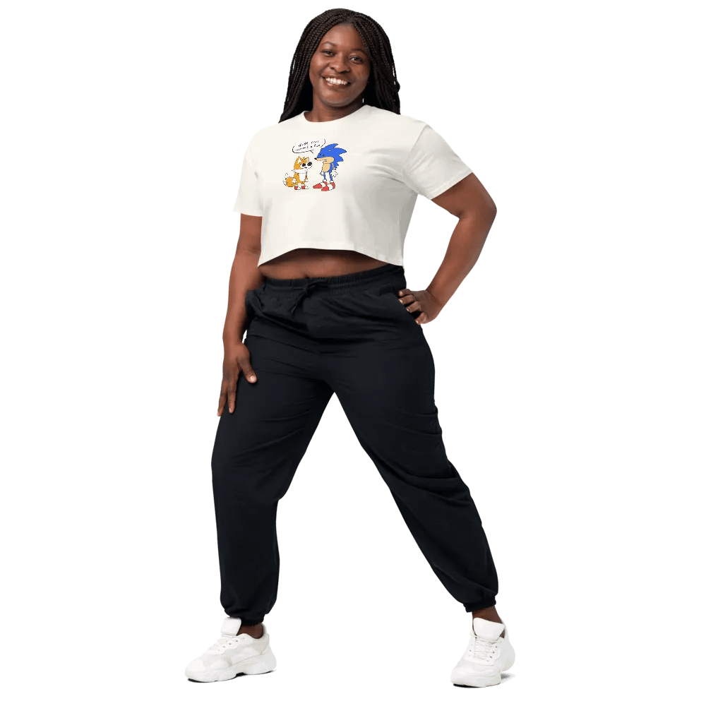 SPEEDING FRIENDS crop top product image (9)