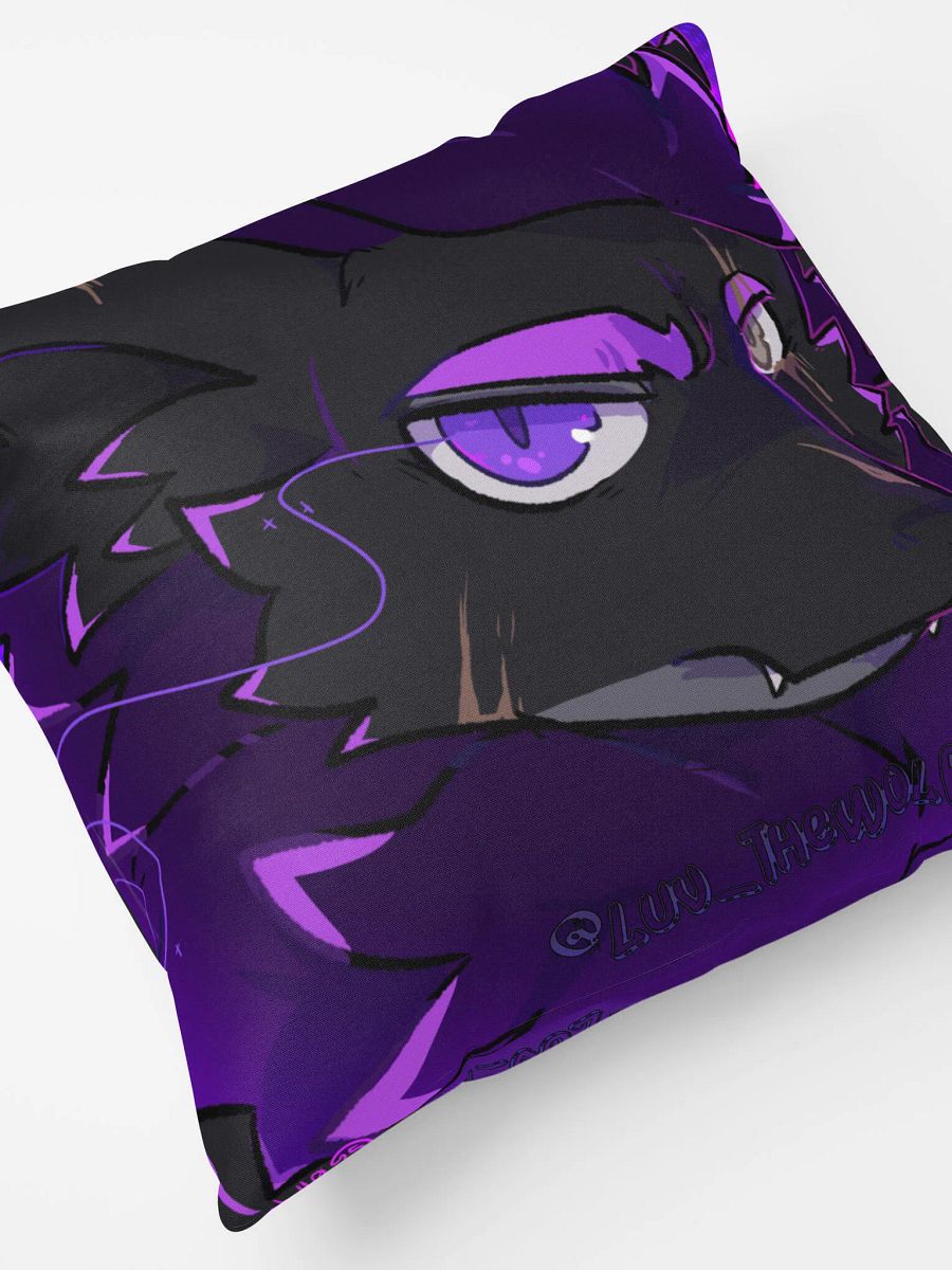 "Scruffy Wolf" Nardoragon Decorative Pillow product image (4)