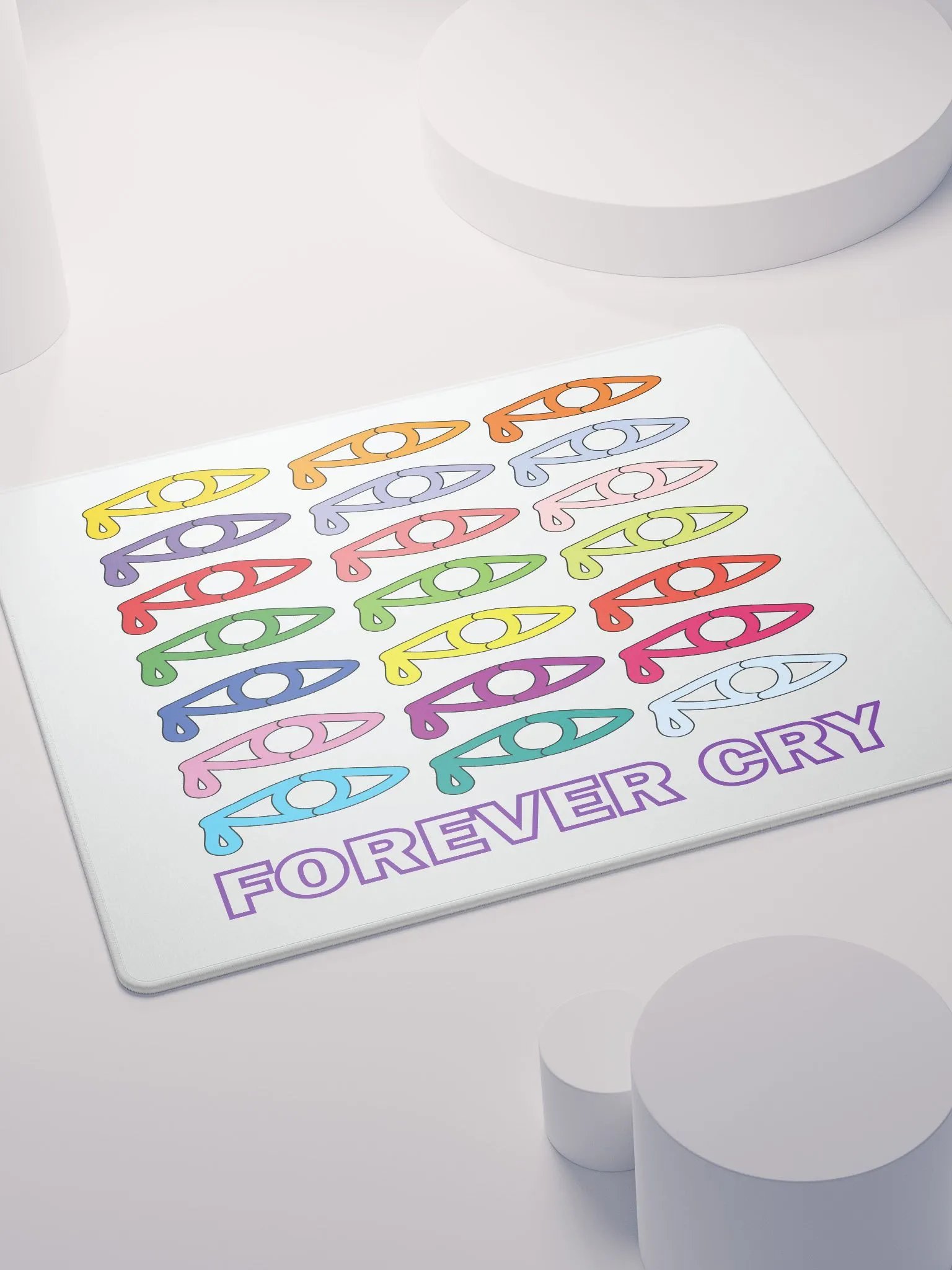 Forever Cry - Multi-Coloured - Gaming Mouse Pad product image (4)