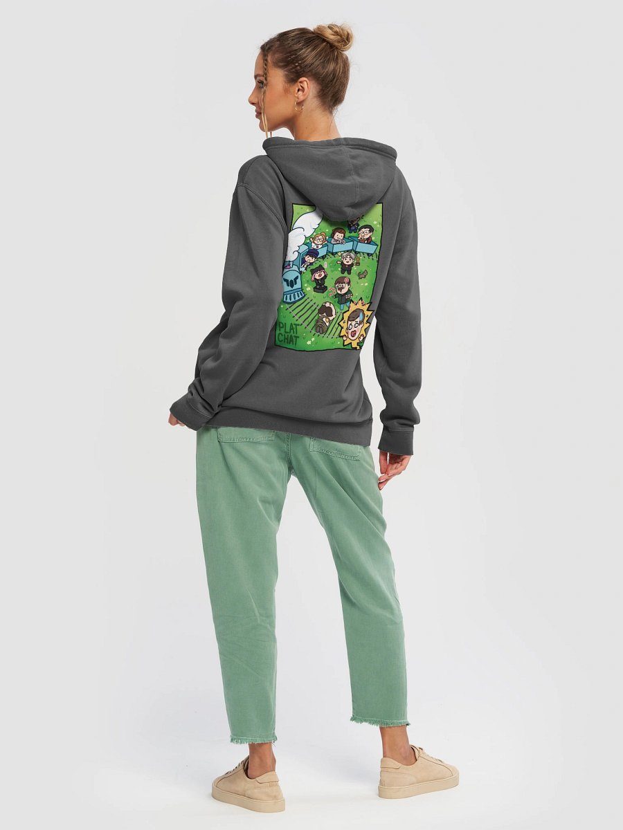 Choo Choo! Pigment Dyed Heavyweight Hoodie - Allmode product image (15)