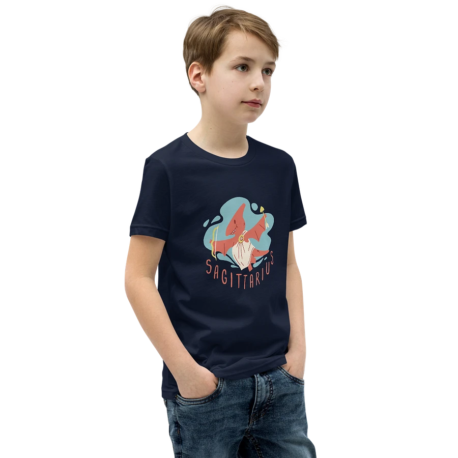 Youth Sagittarius Dino T-Shirt product image (22)