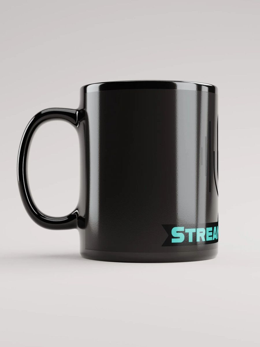 StreamMachine Black Glossy Mug product image (12)