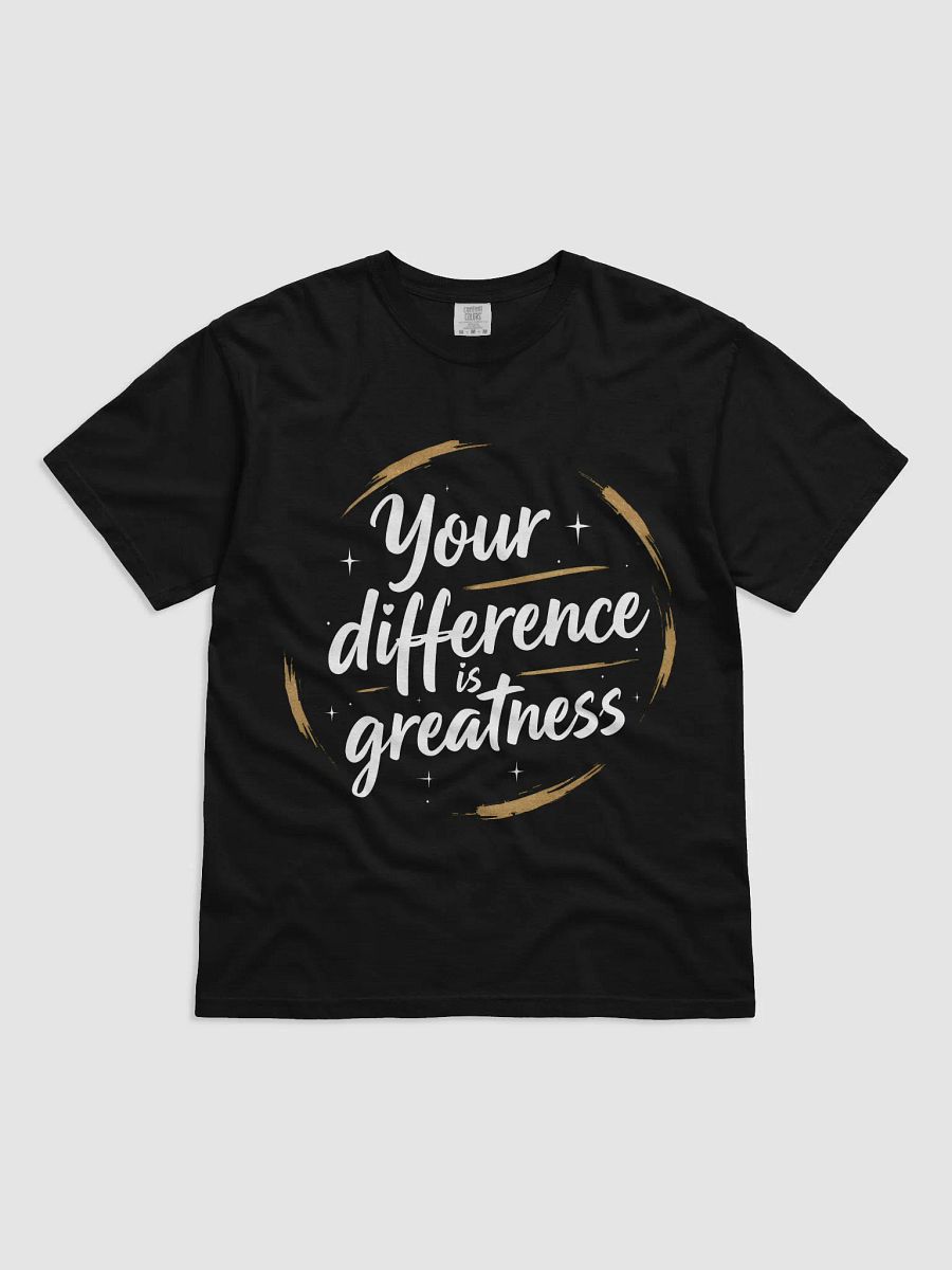 Your Difference Is Greatness  — The Emma Stone-Inspired T-Shirt That Will Empower You to Embrace Your Unique Power and Transform Your Life product image (1)