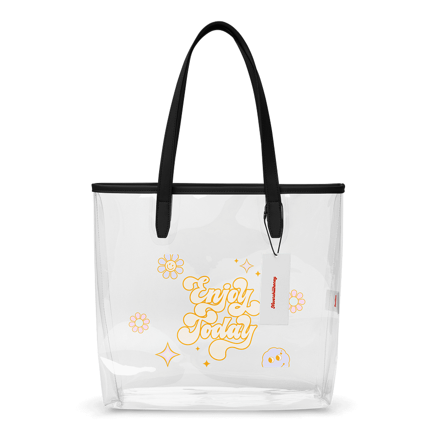 Enjoy Today Clear Tote Bag product image (1)