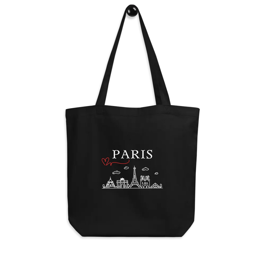 Love Paris Organic Statement Tote Bag product image (5)