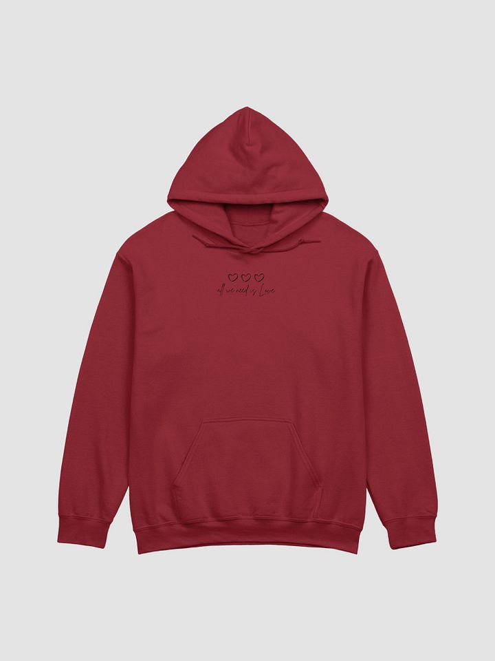 All we need is love | Unisex Hoodie product image (1)