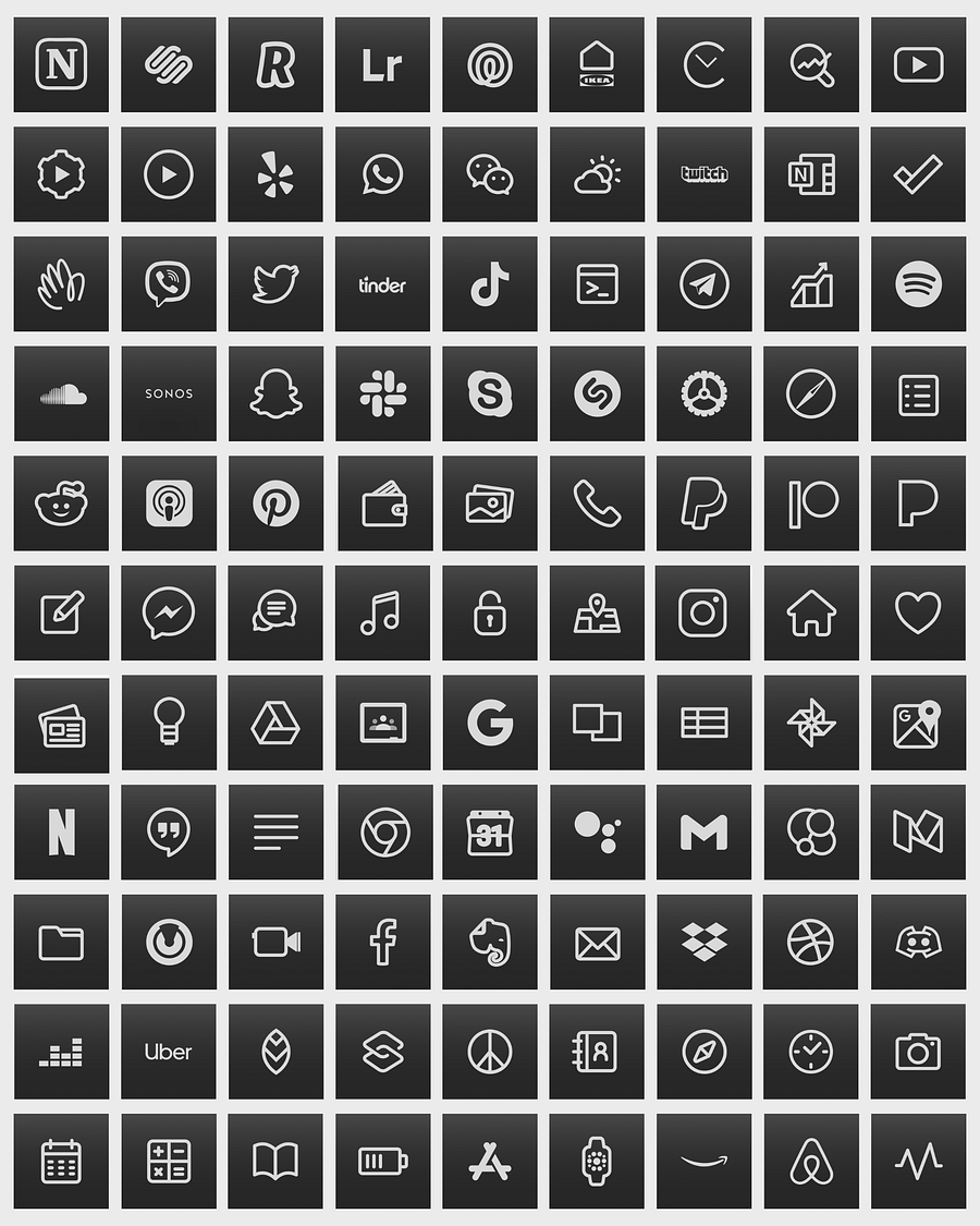 Minimal Icon Pack product image (4)