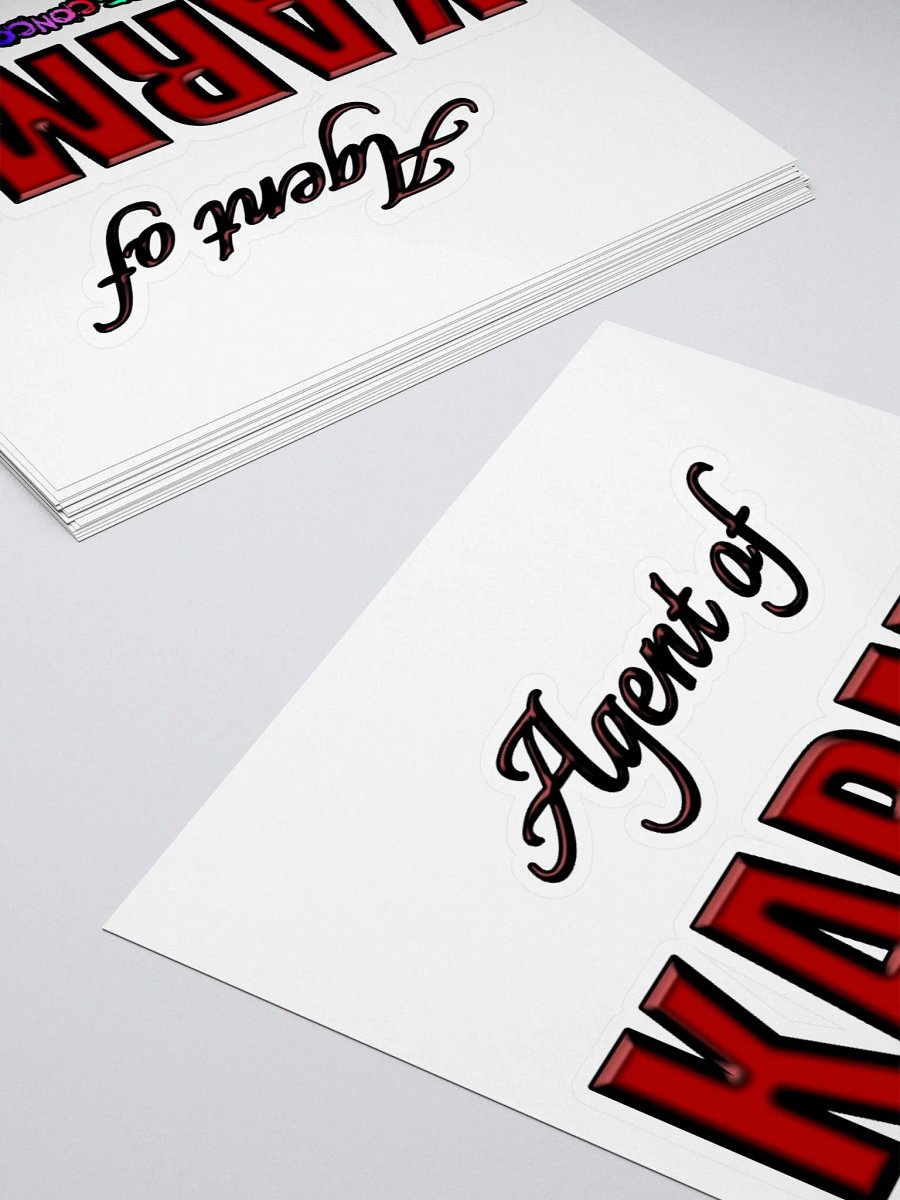 Agent of KARMA Sticker product image (4)
