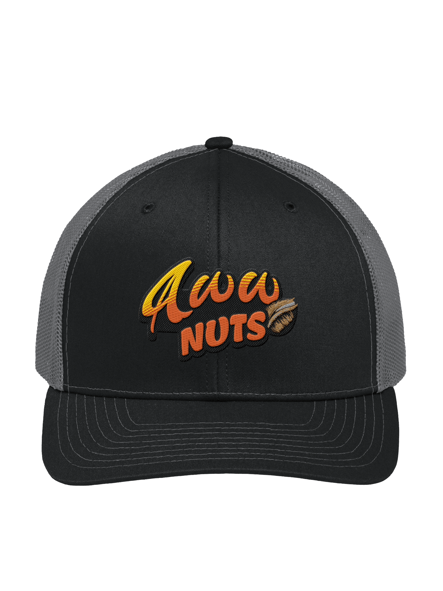 Aww Nuts Embroidered Richardson Trucker Hat product image (1)