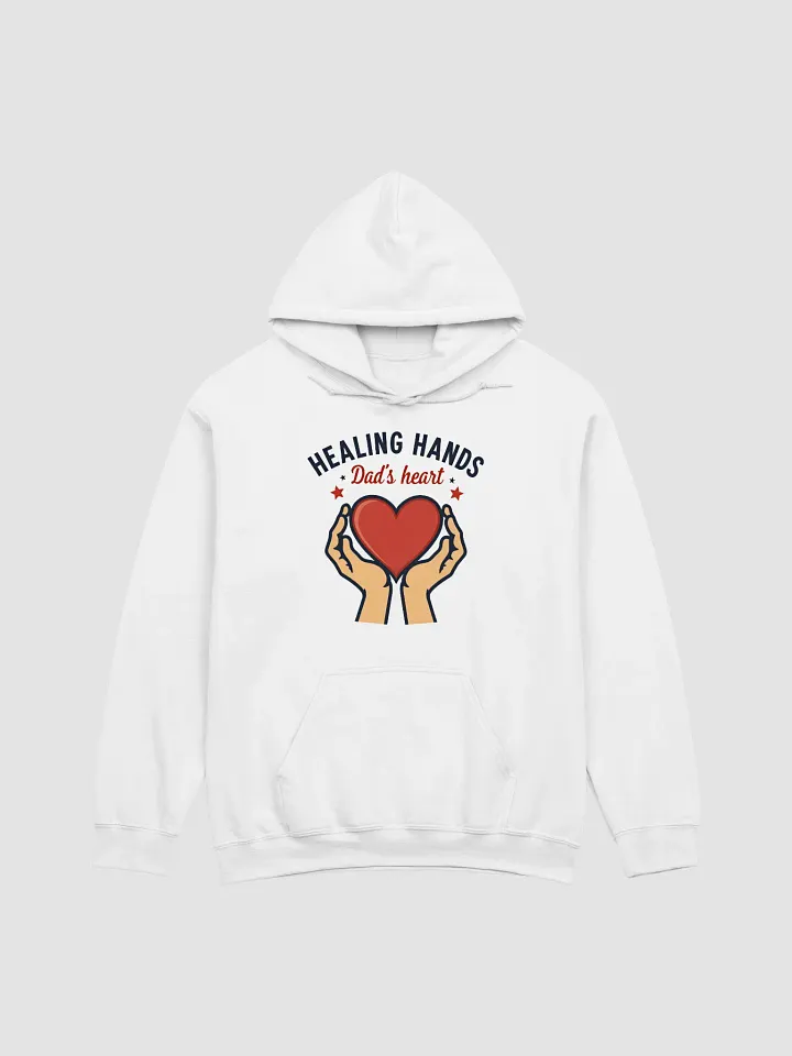 Healing Hands Dad's Heart Hoodie product image (7)