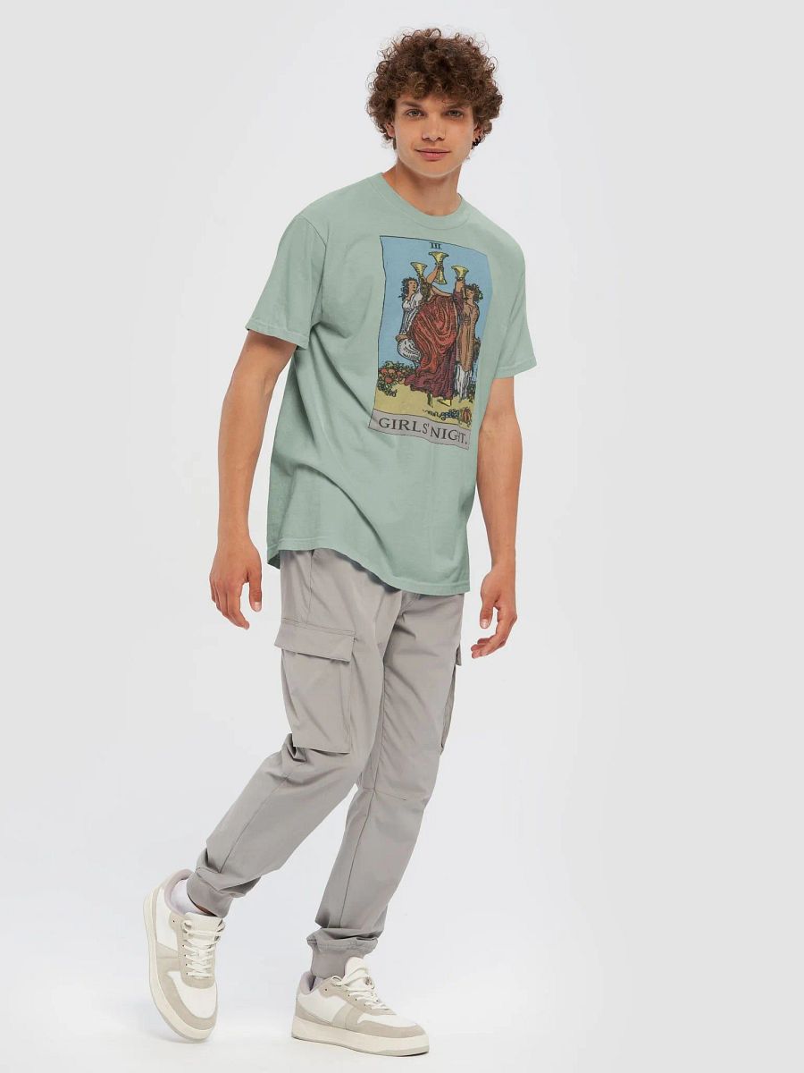 Girls' Night Tarot 3 of Cups - Unisex Tee product image (94)