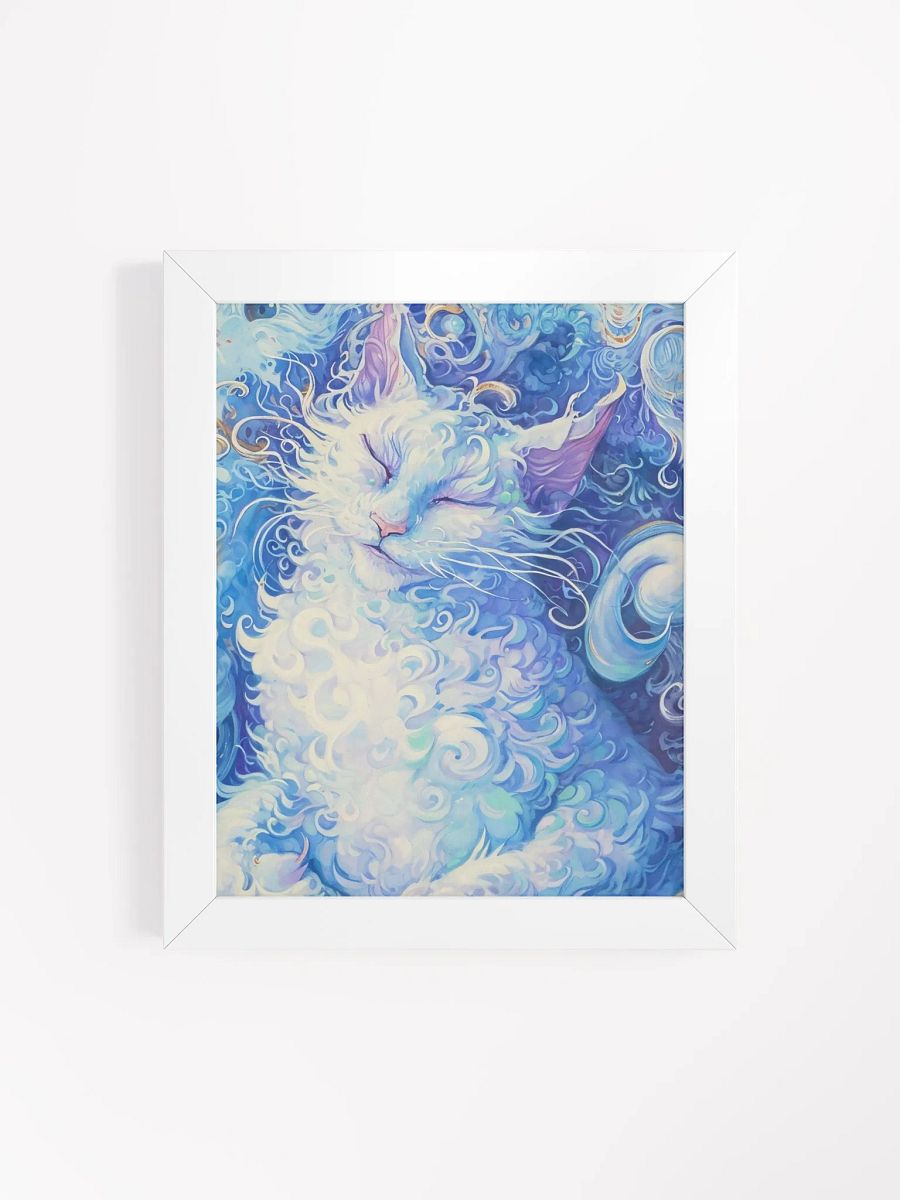 Serenity Cat Framed Matte Poster product image (4)