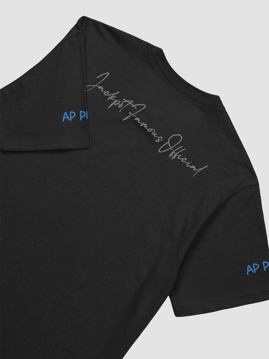 "Advantage Player" Vertical Tee – Jackpot Famous Official Black Edition product image (7)