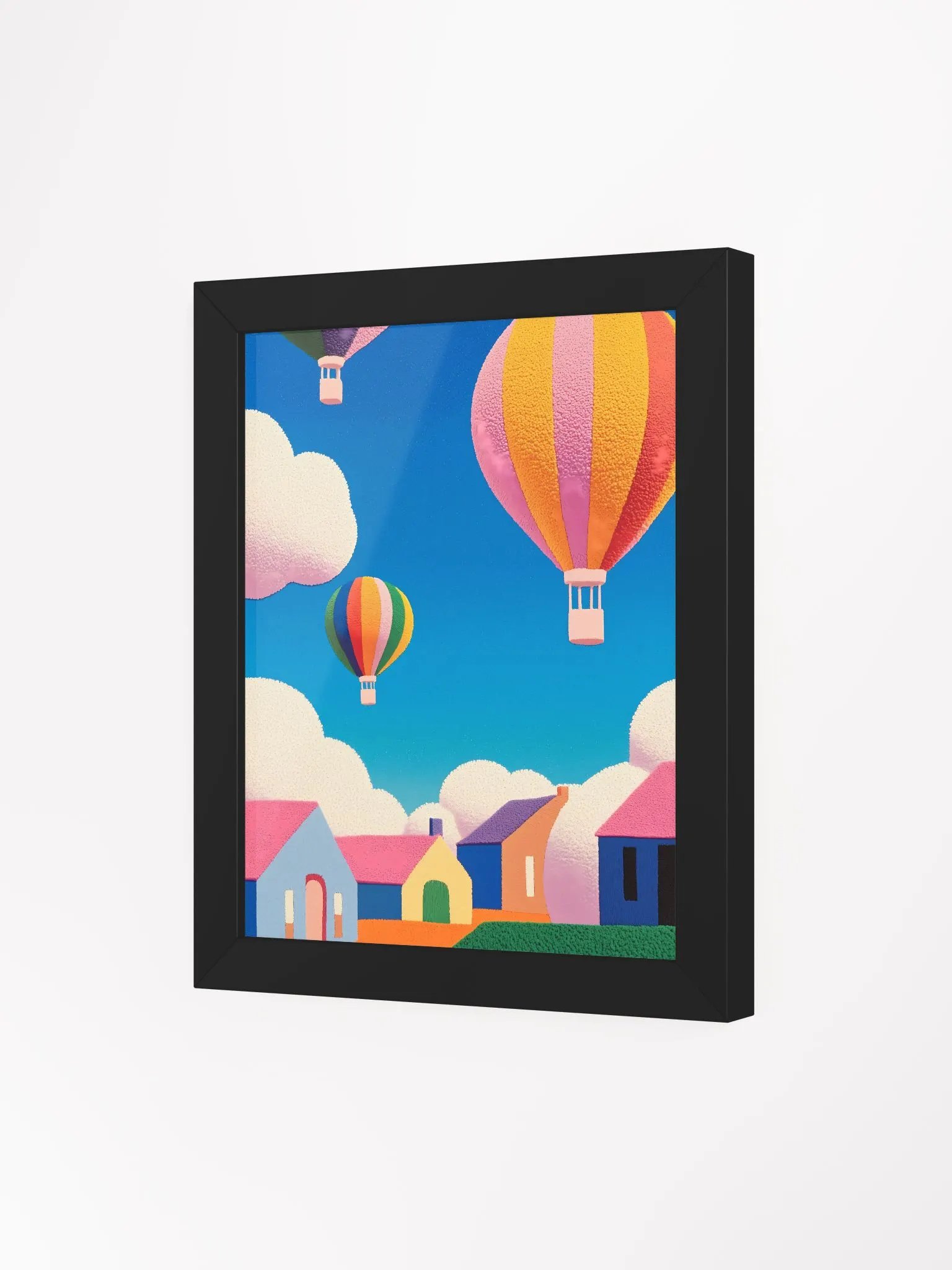 Whimsical Hot Balloons Poster product image (56)