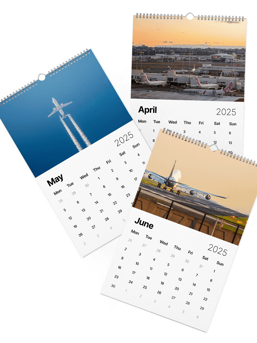 2025 Nony Flights NZ Calendar product image (7)