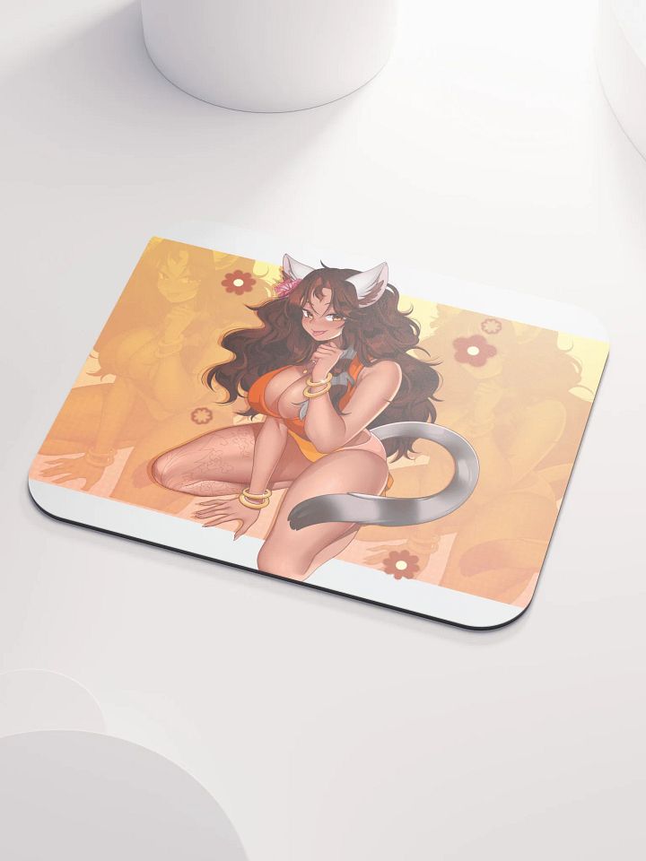 Clementine Orange Pop Mousepad product image (2)
