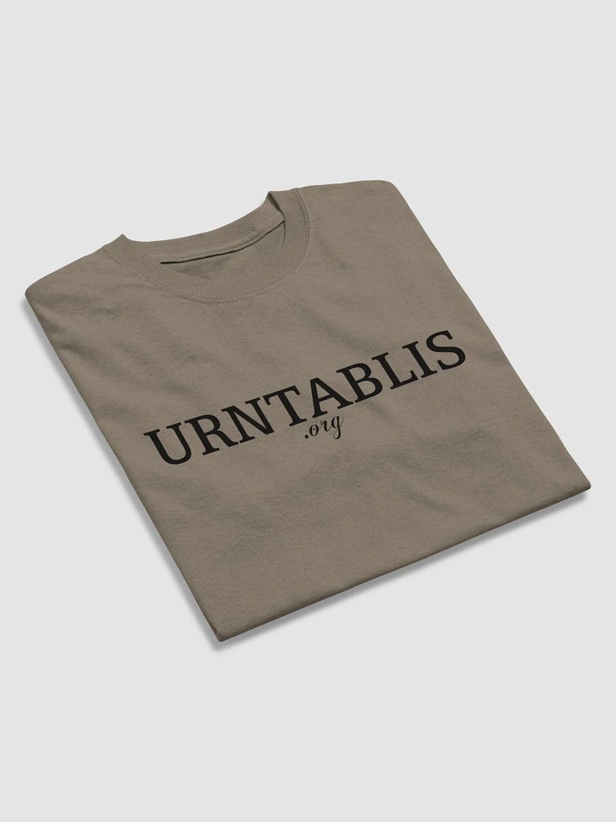 T-URNTABLIS-T .org T-Shirt (Black Font) product image (3)