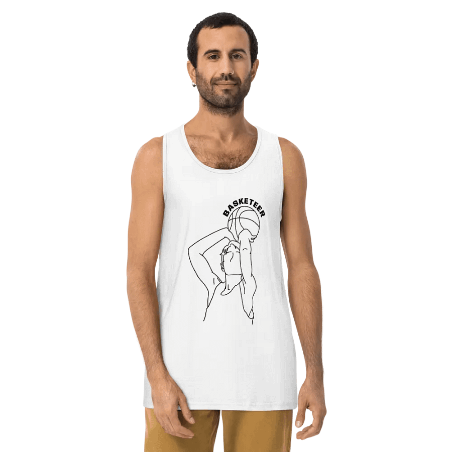 'Basketeer' Midweight Cotton Tank Top product image (11)