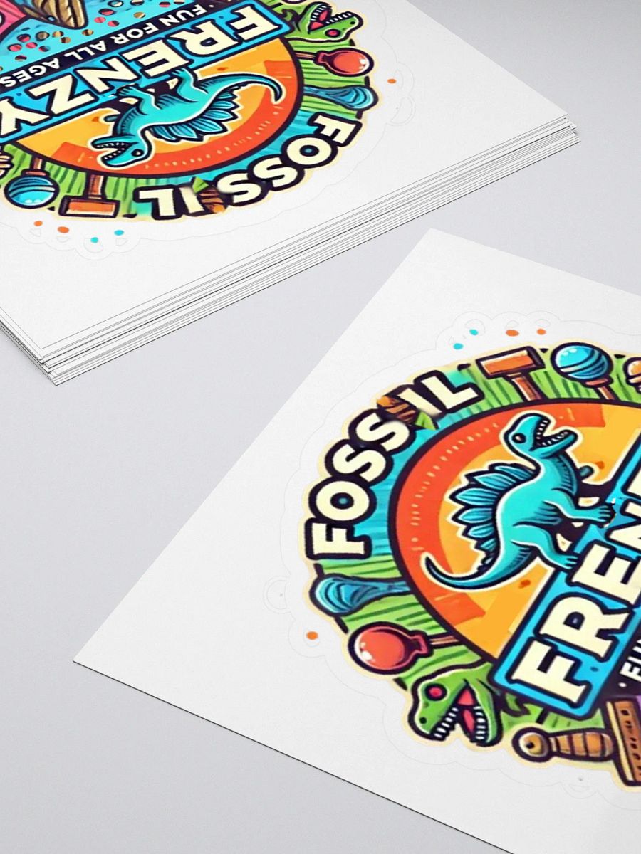 Fossil Frenzy Dino Sticker Pack product image (4)
