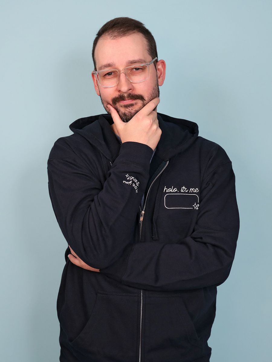 holo it's me Zip-Up Hoodie product image (3)
