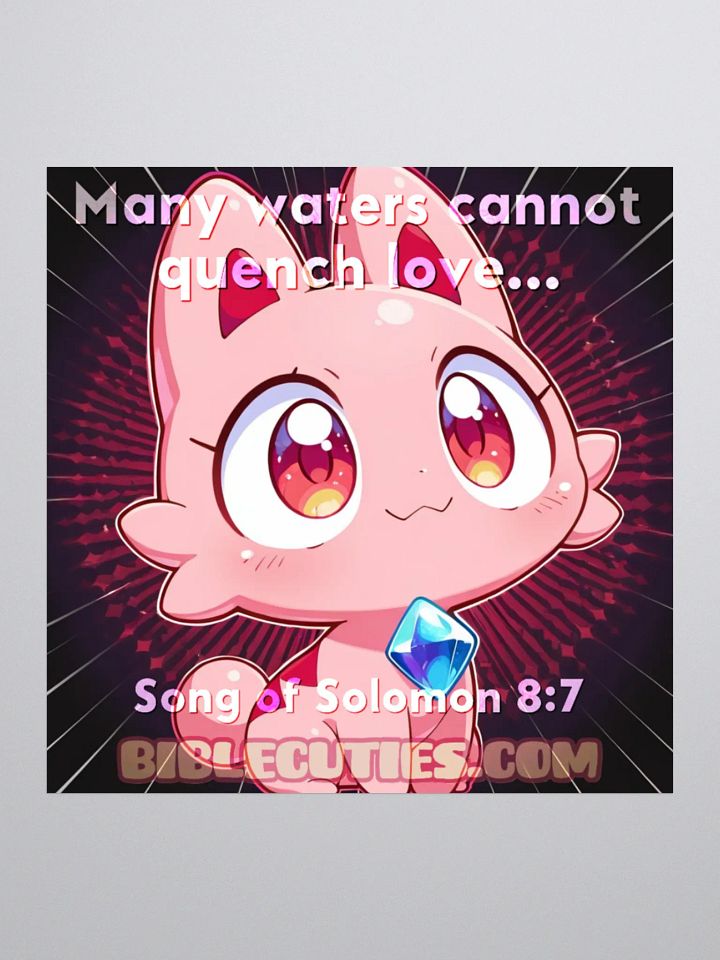 Bible Cuties Naomi - Many waters cannot quench love product image (2)