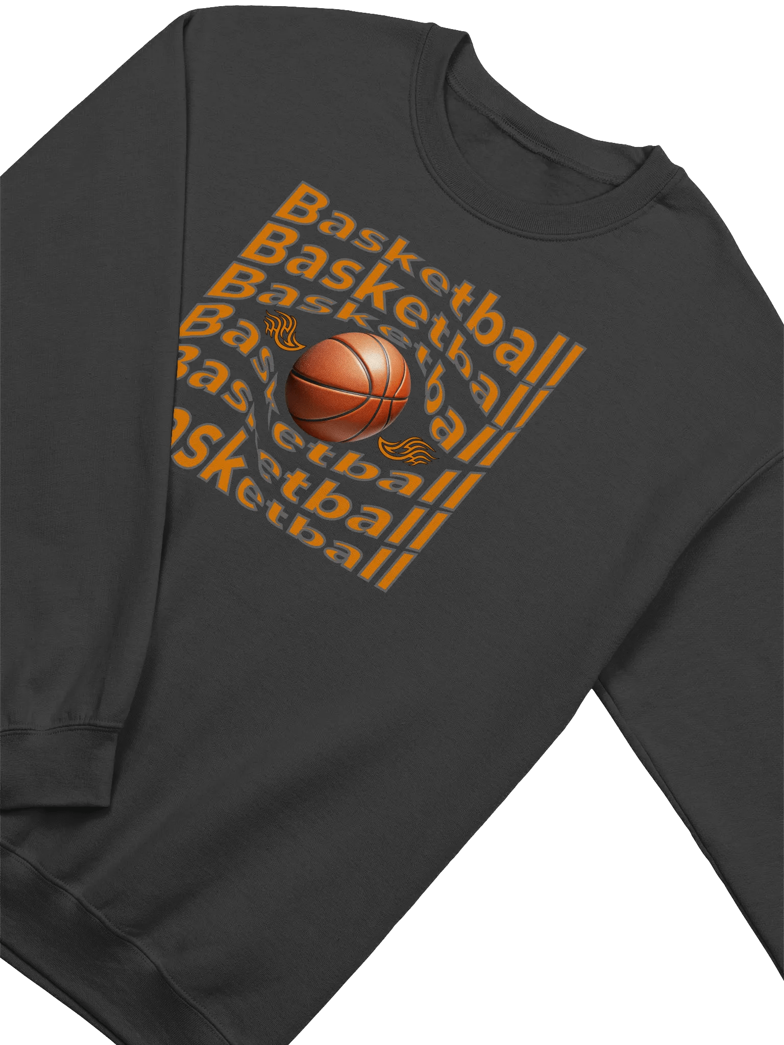 Swirl Basketball Energy Crewneck Sweatshirt product image (2)