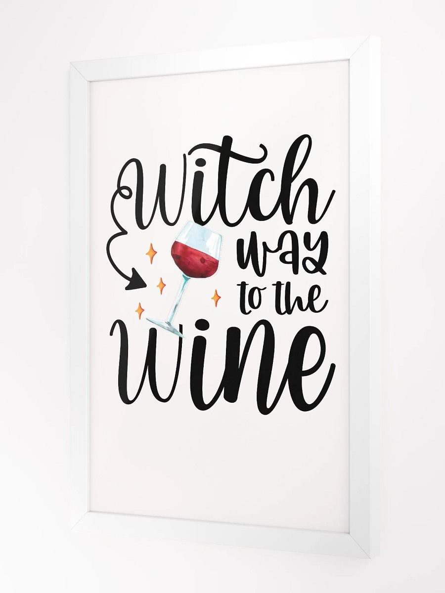 Witch Way to the Wine - Witchy, Kitchen Witch, Magic Kitchen Gift product image (4)