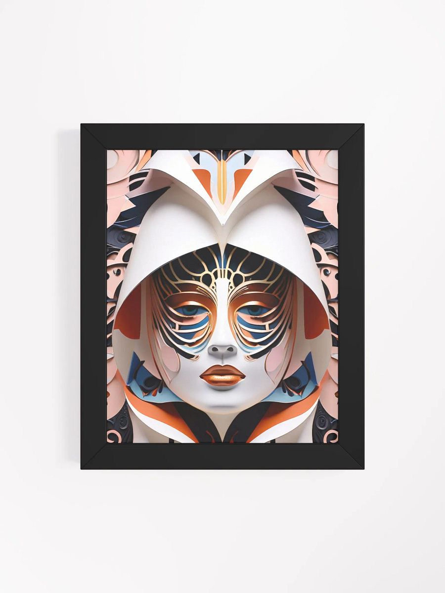 Kabuki Mask 2299 - Wall Art - Framed product image (3)