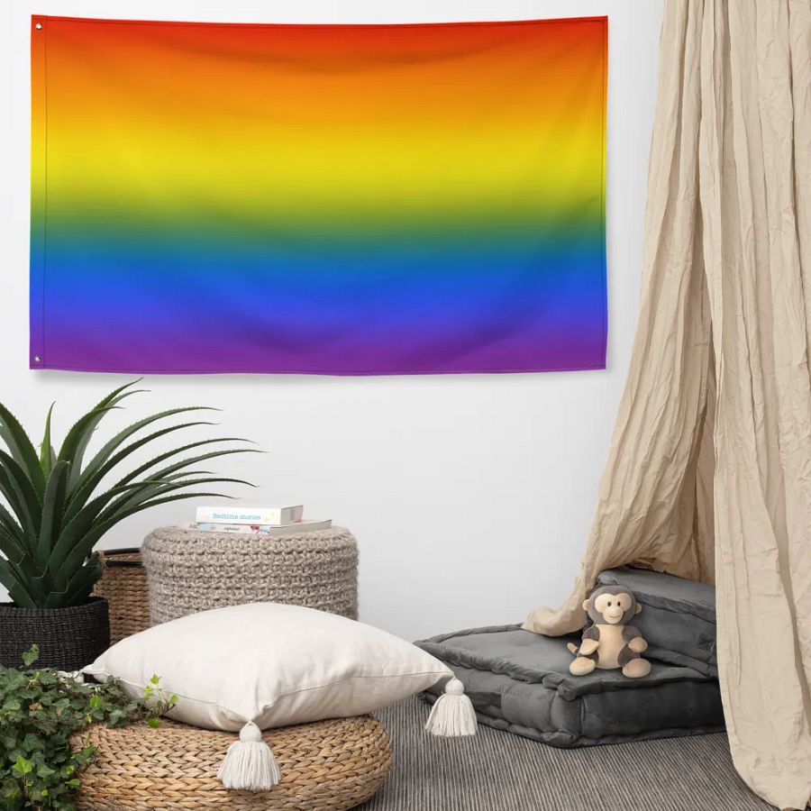 Subtle Rainbow Pride Flag product image (5)