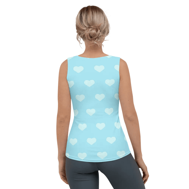 I Love Orm Women's Tank Top From Lingling (Blue) product image (2)