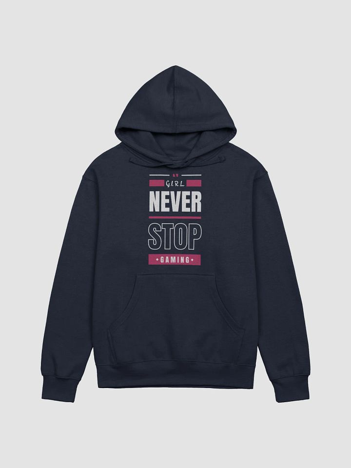 Gamer girl hoodie - Never Stop Gaming by G.i.R.L. product image (2)