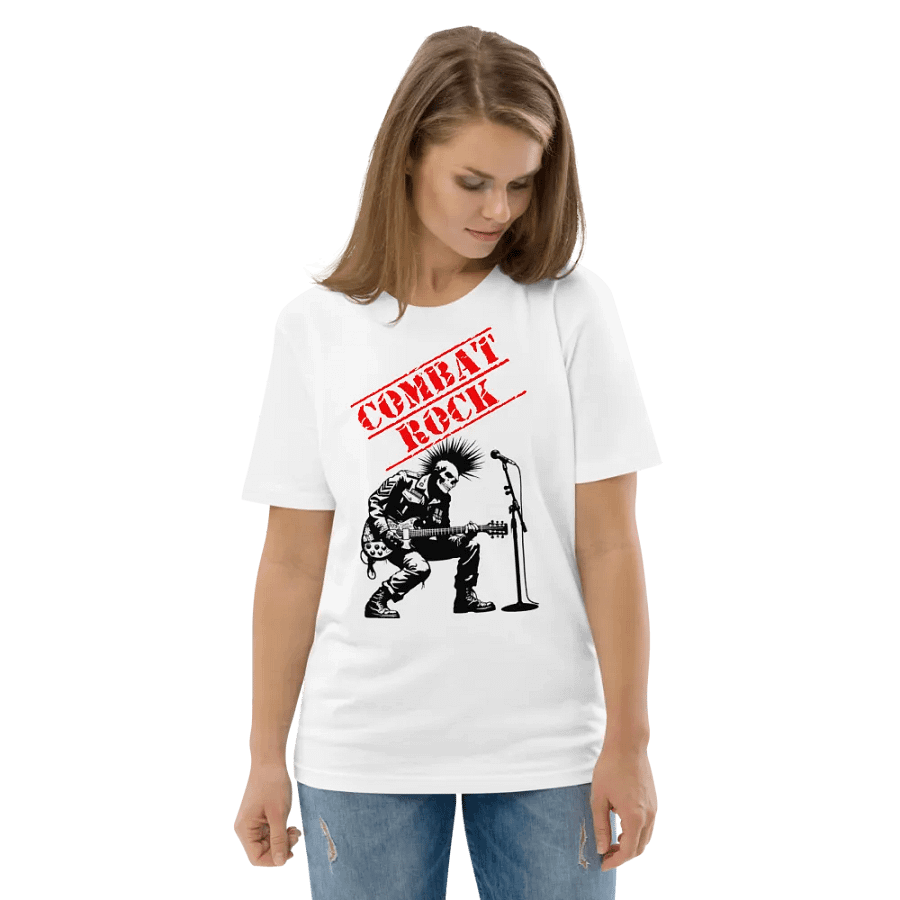 COMBAT ROCK PUNK GUITAR PLAYER SHIRT product image (6)